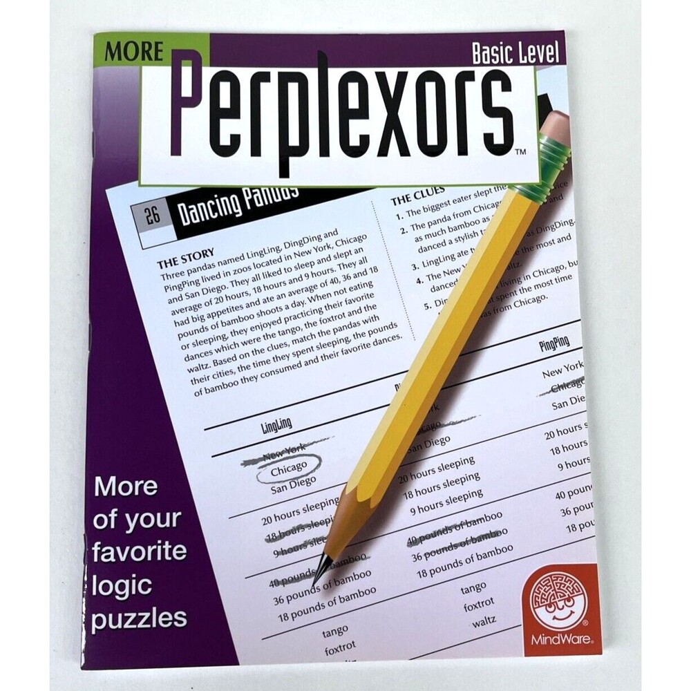 MindWare More Perplexors: Basic Level - Brainteasers